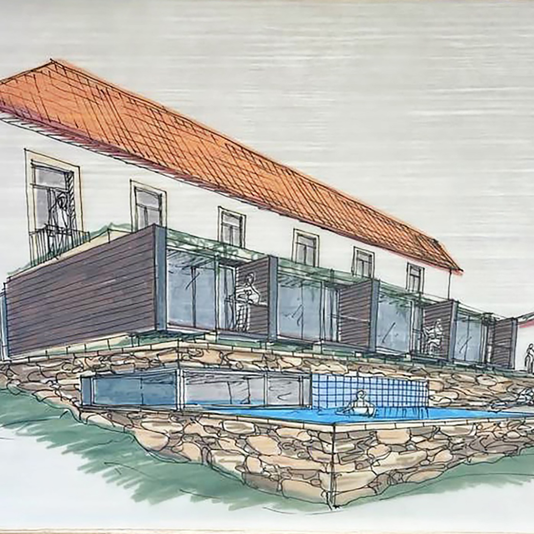 Le nouveau projet de siège touristique Quinta das Sequeirinhas