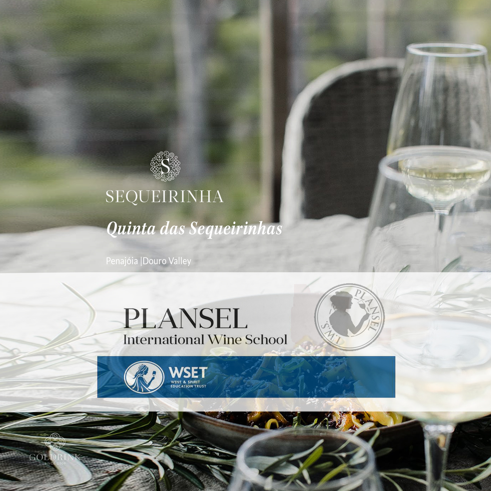 Cursos de vinho  WSET Nível 1 & 2 na Quinta das Sequeirinhas